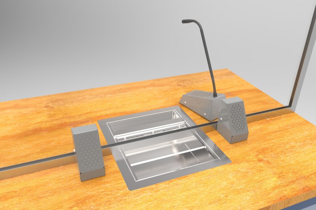 Window Intercom Systems - Surface Mounted